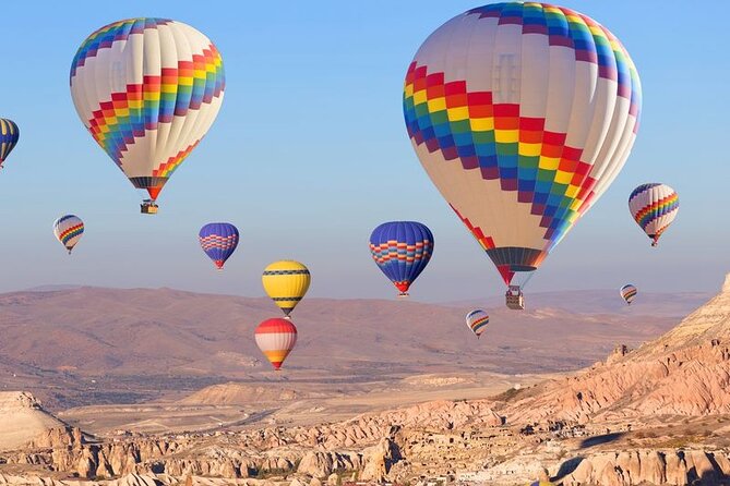 2-Day Guided Cappadocia Tour with Cave Hotel Option From Antalya - Day 2: balloon morning, Uchisar, Pigeon Valley, and the caravanserai