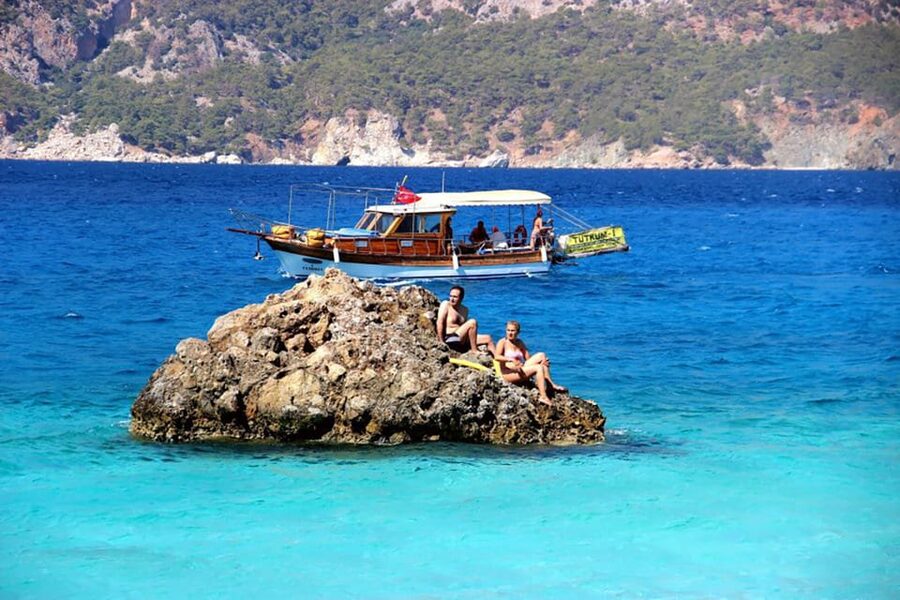 Adrasan Suluada Guided Boat Tour with Lunch - Suluada Beach: the swim stop that sells the whole trip