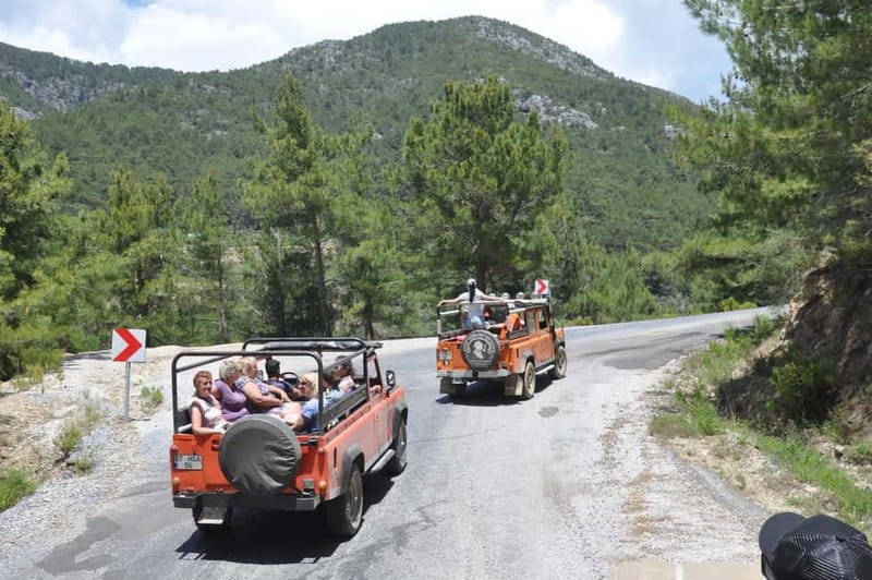 Alanya Jeep Safari: Dim Cave, River & Nature Adventure - Çamlıbel Picnic Area: waterfalls, a canyon walk, and time to play