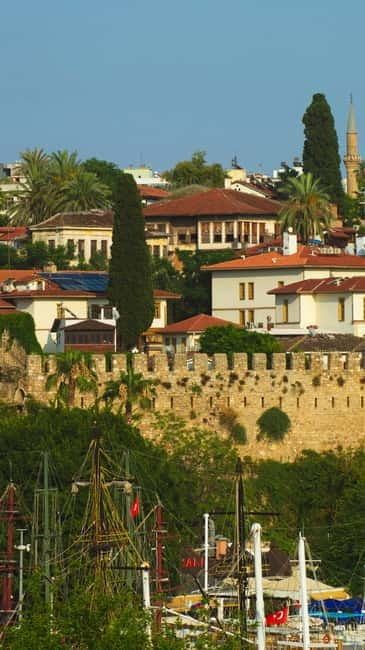 Antalya: 2-hourYachtTour toLowerDudenFalls with audioİnfo - Meeting at 12:30, Boarding Fast, Then Out Into Antalya Bay
