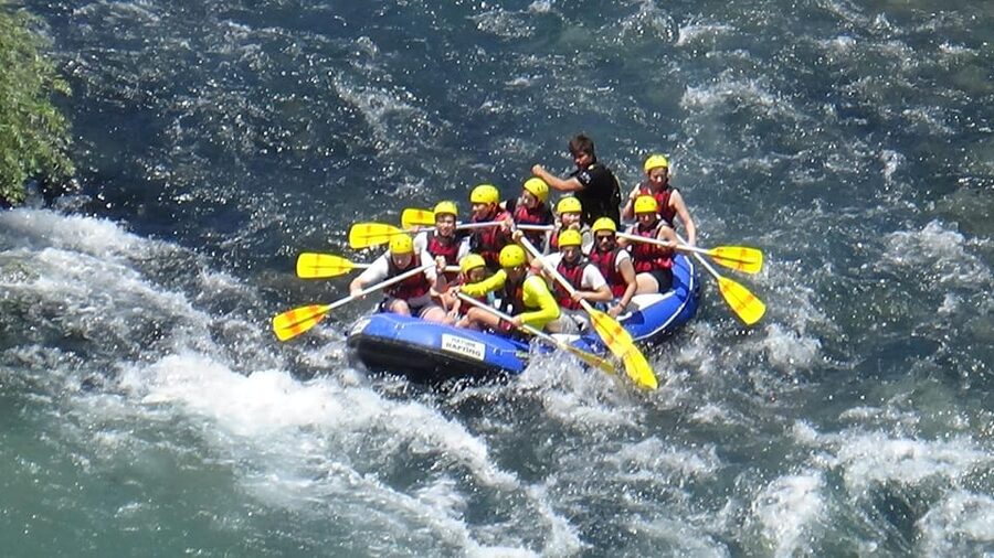 Antalya,Alanya,Side,Belek Rafting Tour+Lunch - From briefing to boats: how the rafting portion is paced