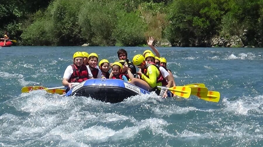 Antalya,Alanya,Side,Belek Rafting Tour+Lunch - The swim break at the 3rd kilometer: when you get to cool off