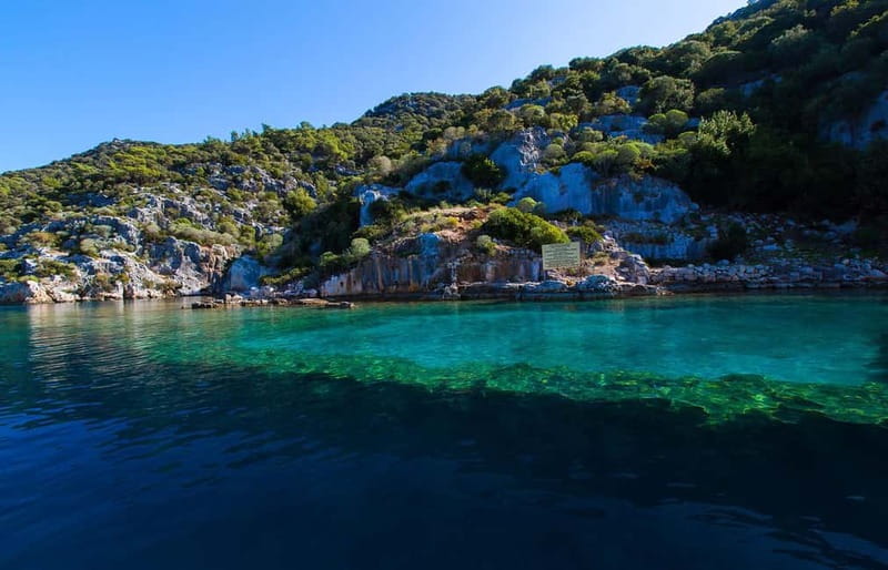 Antalya, Alanya, Side: Demre, Myra, & Kekova Island / Boat - A 14-hour bus day from Alanya, Side, Belek, Antalya, or Kemer