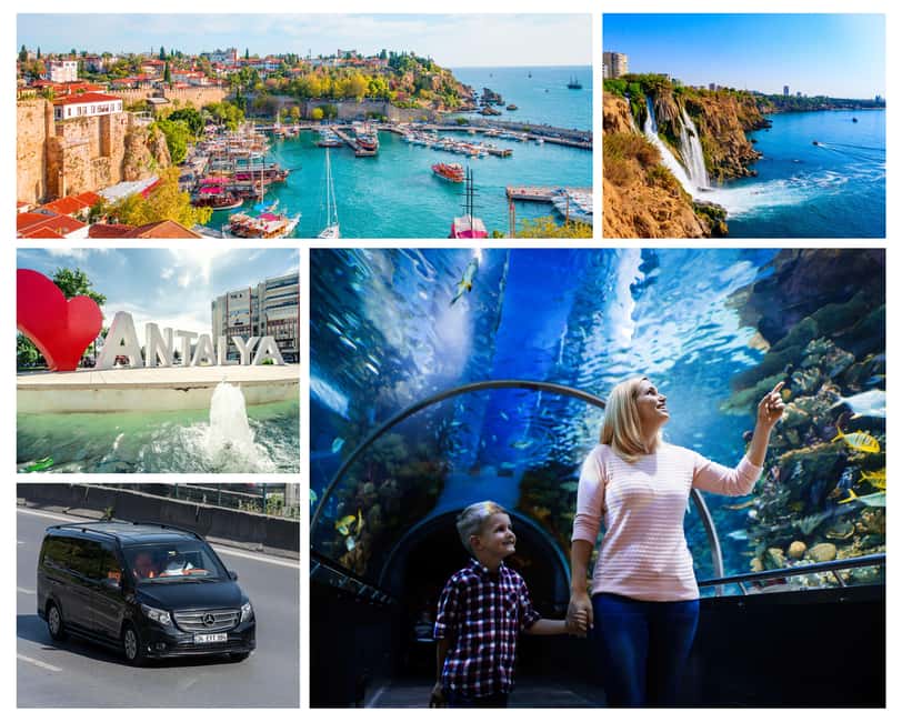 Antalya: Aquarium and Old Town Guided Tour - Jewellery Centre: Learn the Local Gold Story Before You Shop