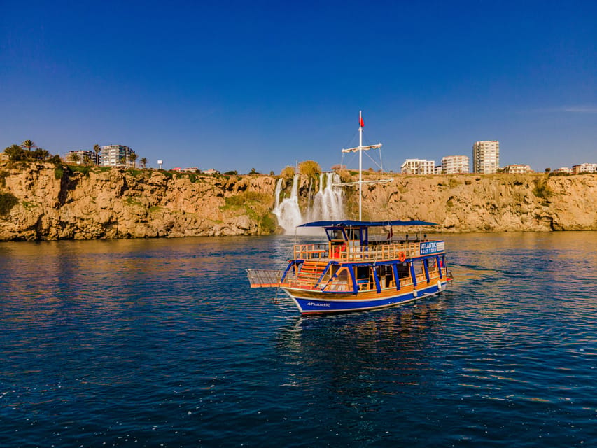 Antalya: Beach & Waterfalls Boat Trip w/ Lunch & Soft Drinks - Duden Waterfalls: The Main Event Up Close