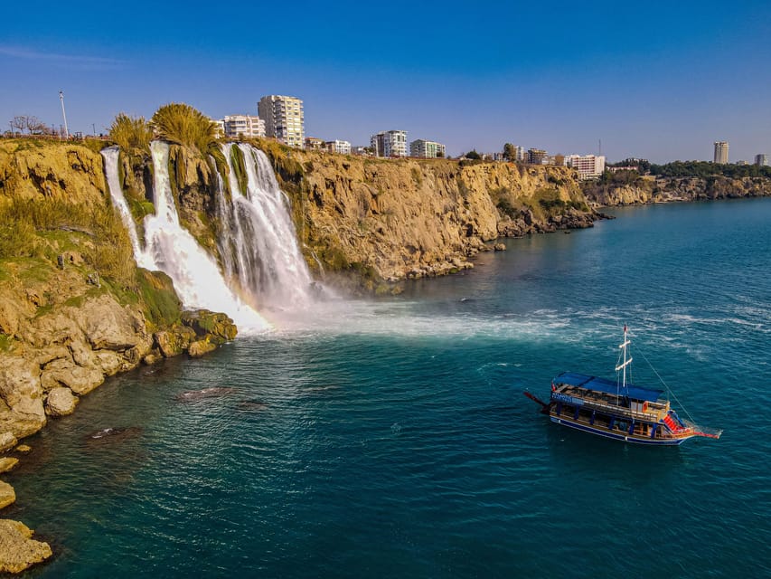 Antalya: Beach & Waterfalls Boat Trip w/ Lunch & Soft Drinks - Lunch on the Water: When Food Makes the Day Easier