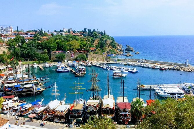Antalya /Belek : Guided City Tour w/Cable Car & Waterfalls & Boat - Hadrian’s Gate and the Kaleiçi orientation walk, your shortcut to understanding old Antalya