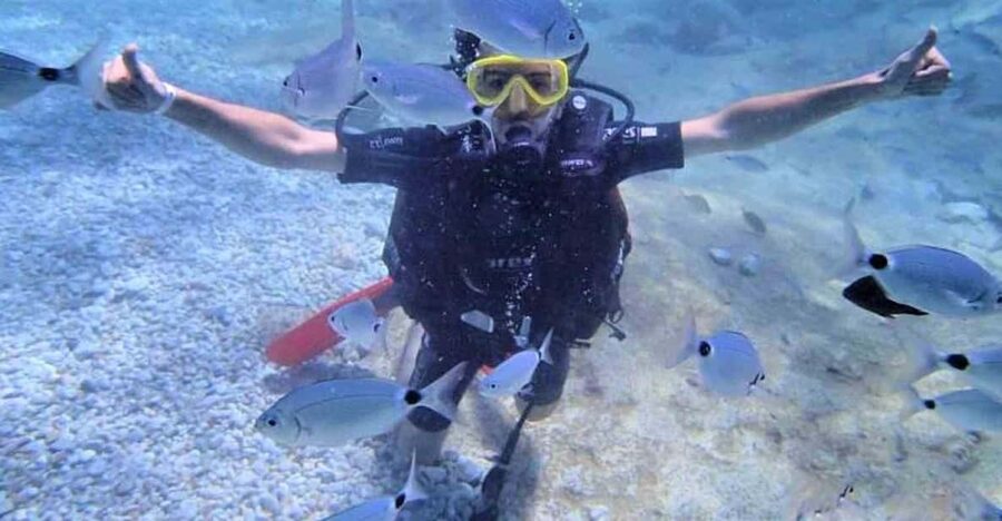 Antalya/ Belek Scuba Diving Tour With 2 Time Dive & Lunch - The First Underwater Session: 3 to 5 Meters Before You Feel Ready