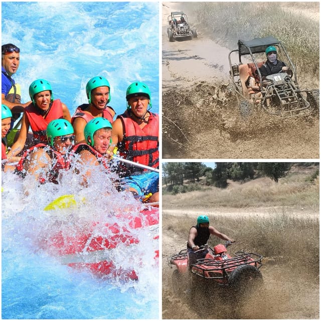 Antalya: Buggy or Quad and Rafting Tour with Lunch - Hotel Pickup Around Antalya: How the 8-Hour Day Works