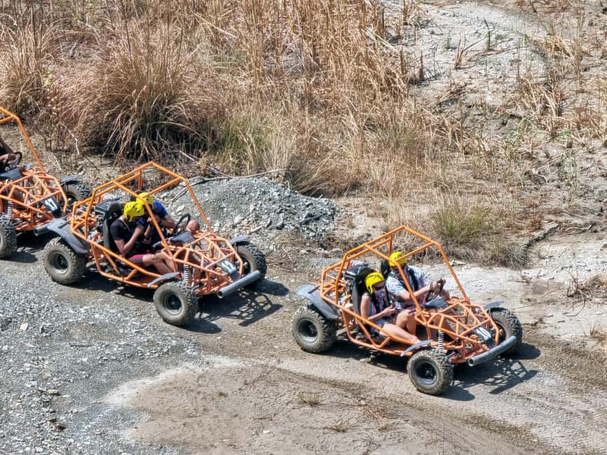 Antalya: Buggy Safari & Rafting Combo Tour at Koprulu Canyon - Buggy safari by the canyon: 30 to 40 minutes of real riverbank driving