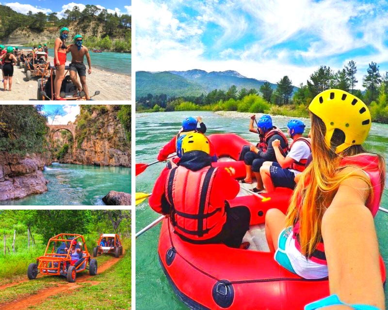 Antalya: Buggy Safari & Rafting Combo Tour at Koprulu Canyon - The day’s rhythm: bus, canyon breaks, two rafting runs