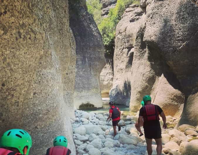 Antalya: Canyoning, Rafting, Quad, Jeep & Zipline with Lunch - Entering Koprulu Canyon: canyoning for climbs, slides, and narrow passages