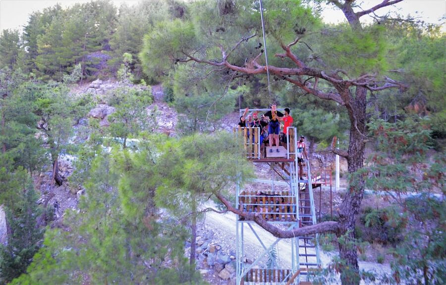 Antalya: Canyoning, Rafting, Quad, Jeep & Zipline with Lunch - Quad or buggy and jeep rides: muddy fun that breaks up the wet day