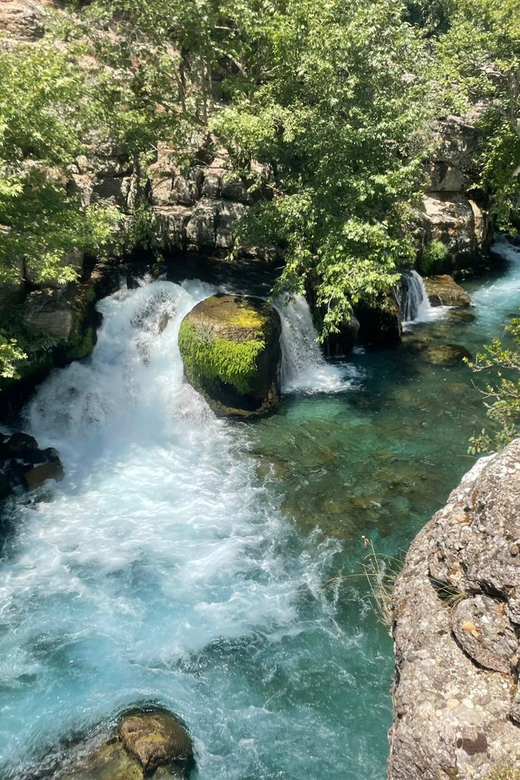 Antalya: Canyoning, Rafting, Quad, Jeep & Zipline with Lunch - Lunch by the river: refuel after the cold water and paddling
