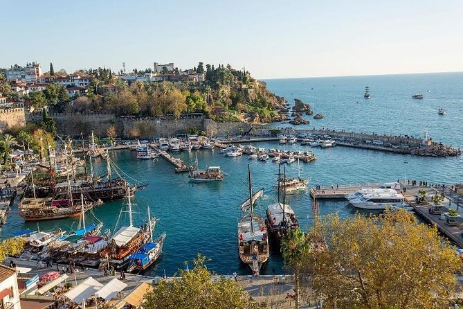 Antalya City Tour Duden Waterfalls, Old City & Boat Ride - Stop 3: Upper Düden Falls With Caves, Mills, and Underground Streams