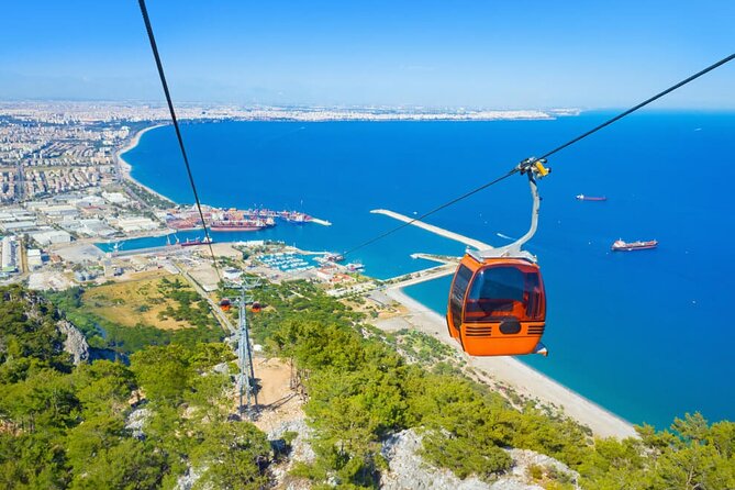 Antalya City Tour Full-Day Boat Tour Cable Car and Waterfall Peerless&Excellent - Lower Duden Waterfalls: When the Water Drops Toward the Sea
