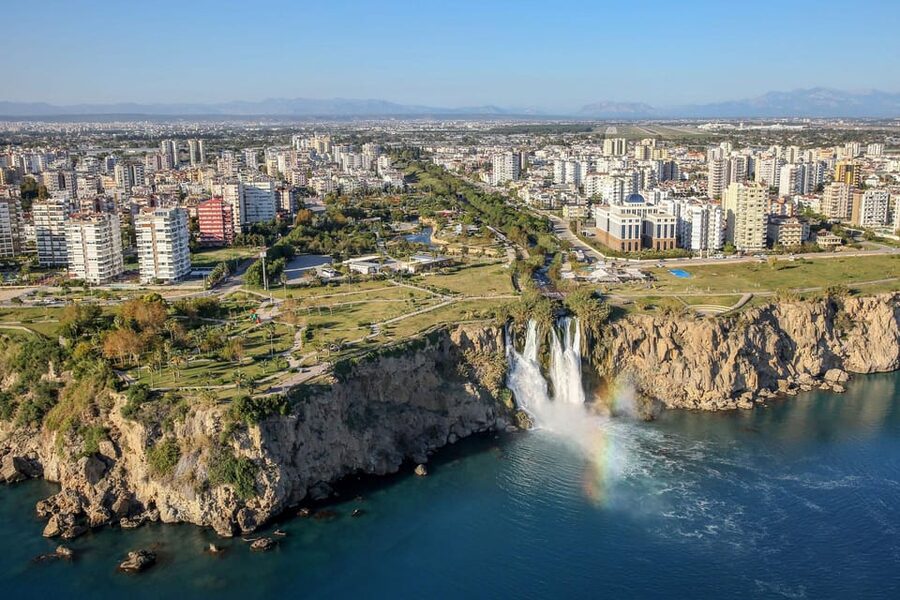 Antalya City Tour With Shopping, Waterfalls, and Boat Tour - Cable car ride for panoramic views before the water part