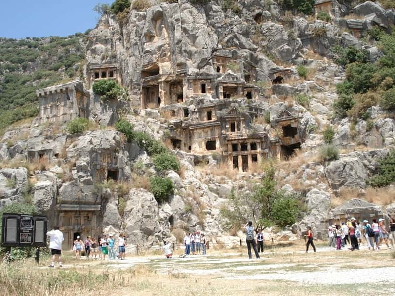 Antalya: Demre, Myra & Kekova Sunken City Boat Trip w/ Lunch - Teimiussa necropolis visit after sailing
