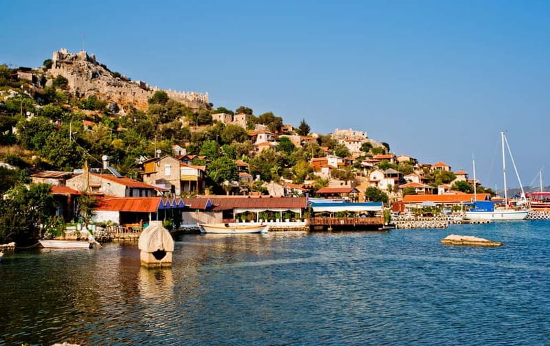 Antalya: Demre, Myra & Kekova Sunken City Boat Trip w/ Lunch - Kale (Demre) and St Nicholas Church at the end of the tour