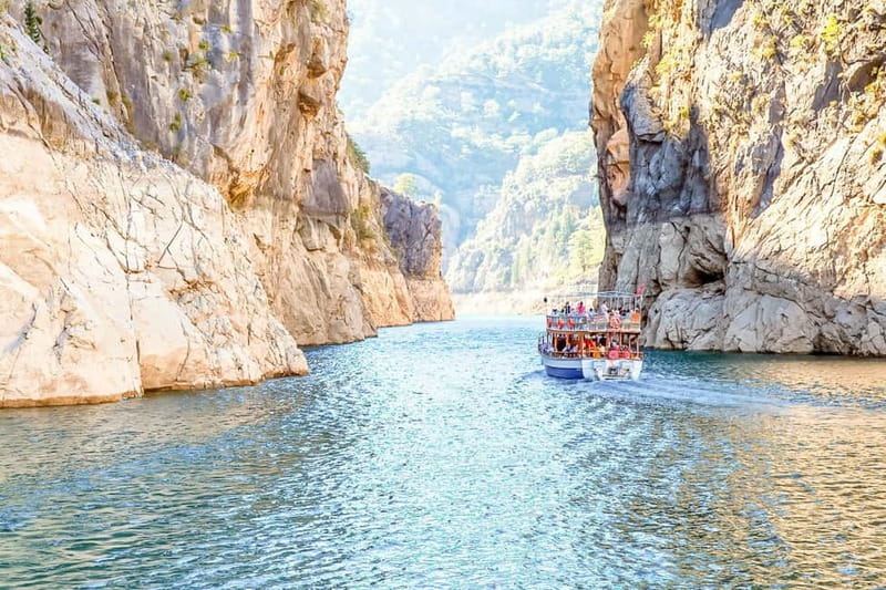 Antalya: Green Canyon Boat Trip w/Lunch near Green Lake - Swimming Stops in Sparkling Green Water