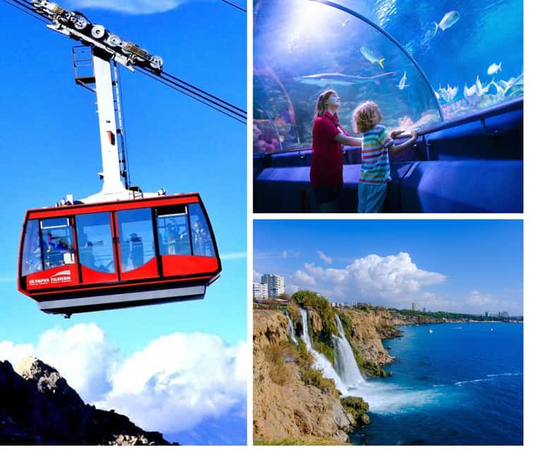 Antalya: Guided City Tour with Top 2 Waterfalls incl. Lunch - Lower Düden Waterfall: the 30-meter photo stop that hits fast