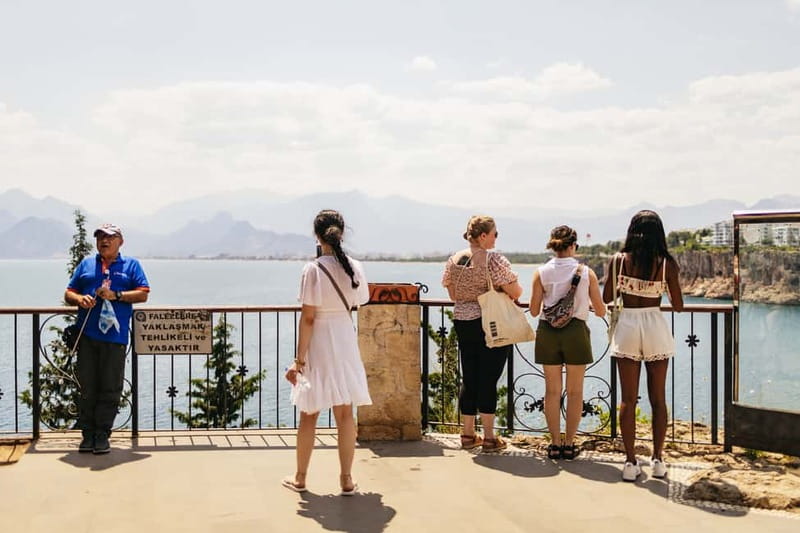 Antalya: Guided City Tour with Top 2 Waterfalls incl. Lunch - Kaleici Old Town on foot: Hadrian’s Gate, Clock Tower, and Kesik Minare