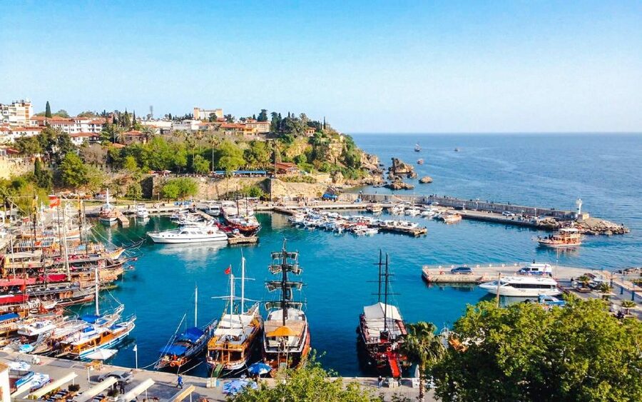 Antalya: Guided Old Town Tour with Boat Trip and Lunch - Duden Waterfalls Inside the City: The Sea-Plunge Moment