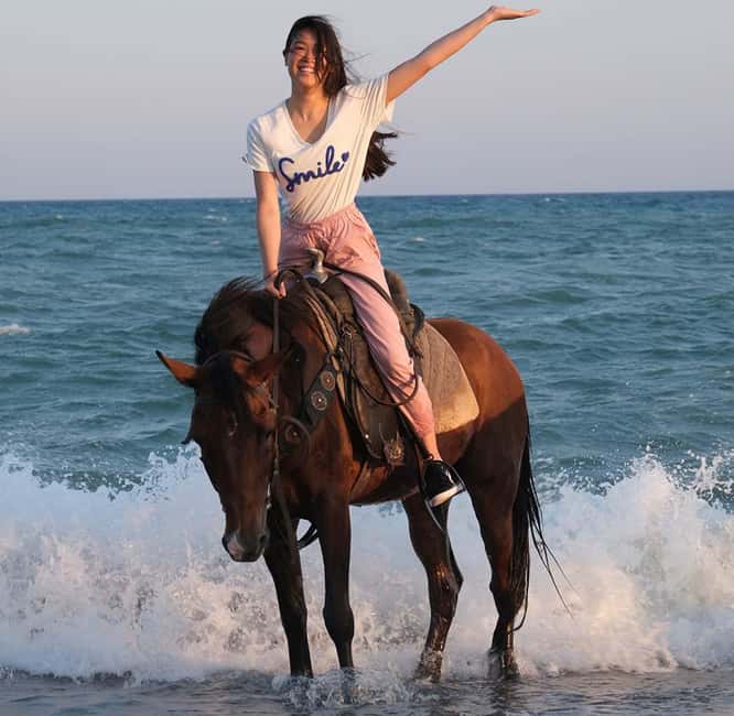 Antalya: Horseback Riding on the Beach and in the Forest - What Happens Before You Mount: Briefing, Helmets, and Line Riding
