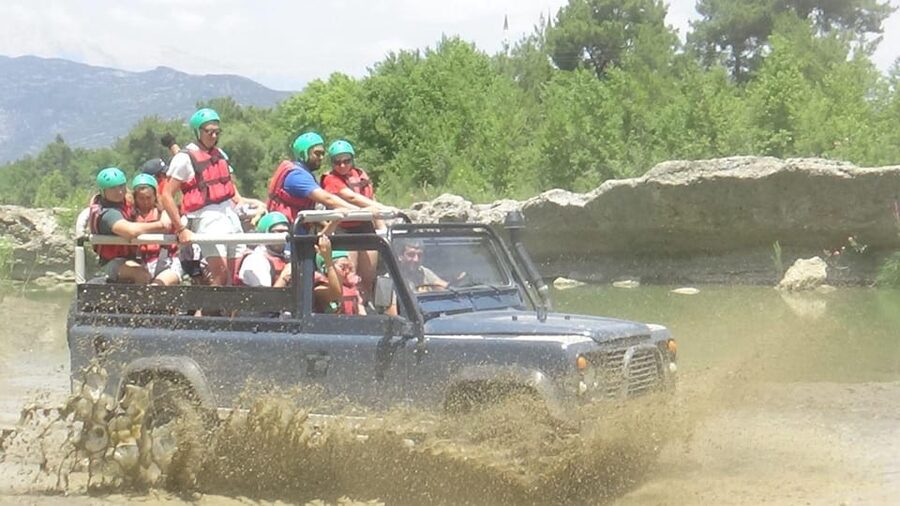 Antalya: Jeep Safari,Rafting,Canyon Visit with Lunch - Jeep Safari in the Canyon: Terrain, Stops, and Keeping Your Stuff Safe