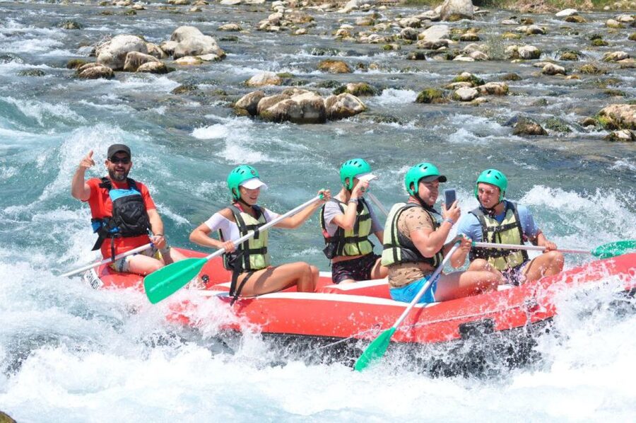 Antalya/Kemer: Koprulu Canyon Whitewater Rafting with Lunch - Mid-ride break, wildlife time, and staying comfortable in the canyon