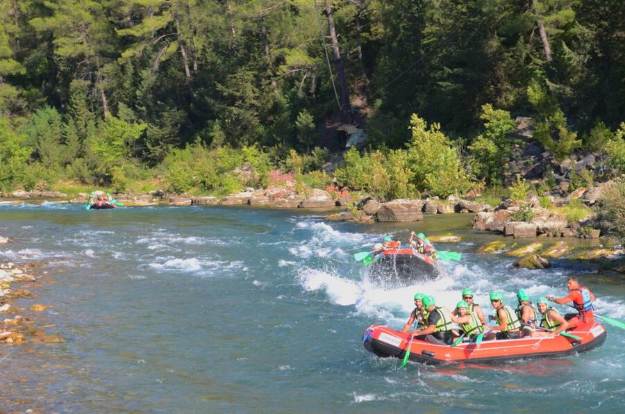 Antalya/Kemer: Koprulu Canyon Whitewater Rafting with Lunch - Guides and languages: what support looks like when the water gets loud