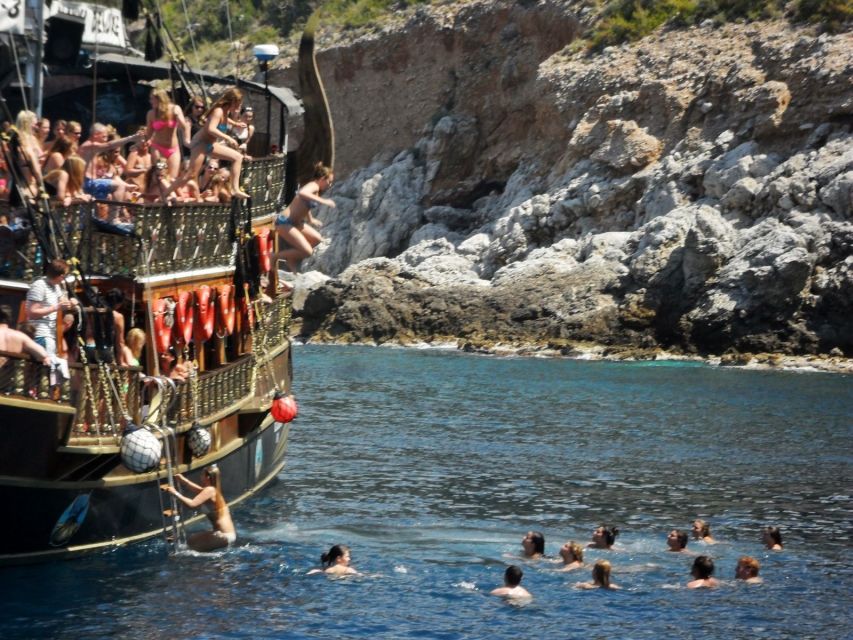 Antalya & Kemer: Pirate Boat Tour With Foam Party & Swimming - What You Get for Around $45, and What Costs Extra