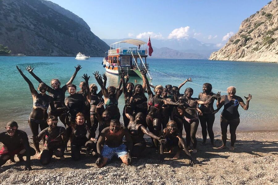Antalya/Kemer: Porto Genoese Boat Trip & Mud Bath with Lunch - Getting to the water, without turning your day into a bus tour