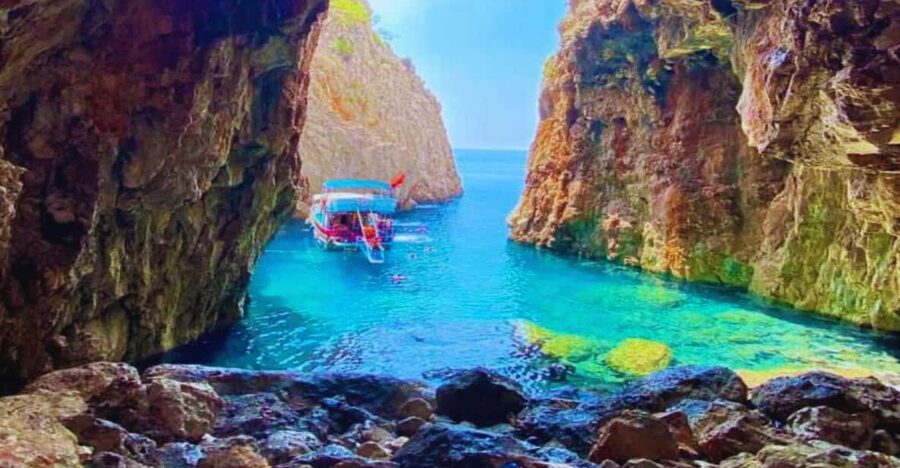 Antalya/Kemer: Porto Genoese Boat Trip & Mud Bath with Lunch - Akseki Bay: quick water time, plus one important safety tip