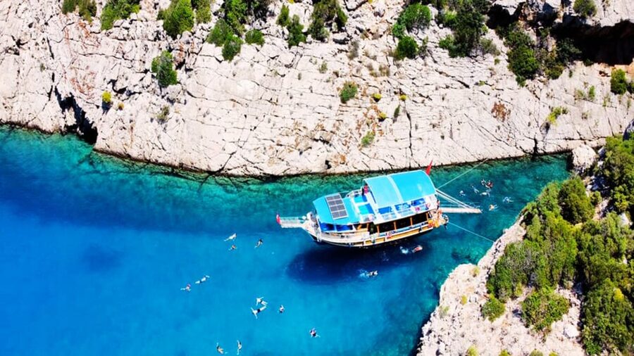 Antalya/Kemer: Porto Genoese Boat Trip & Mud Bath with Lunch - Transfers and timing: how to plan your day realistically
