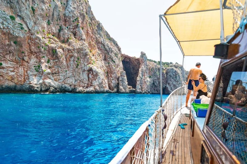 Antalya/Kemer: Suluada & Adrasan Boat Trip with Lunch - Lunch onboard: a included meal that keeps the day enjoyable