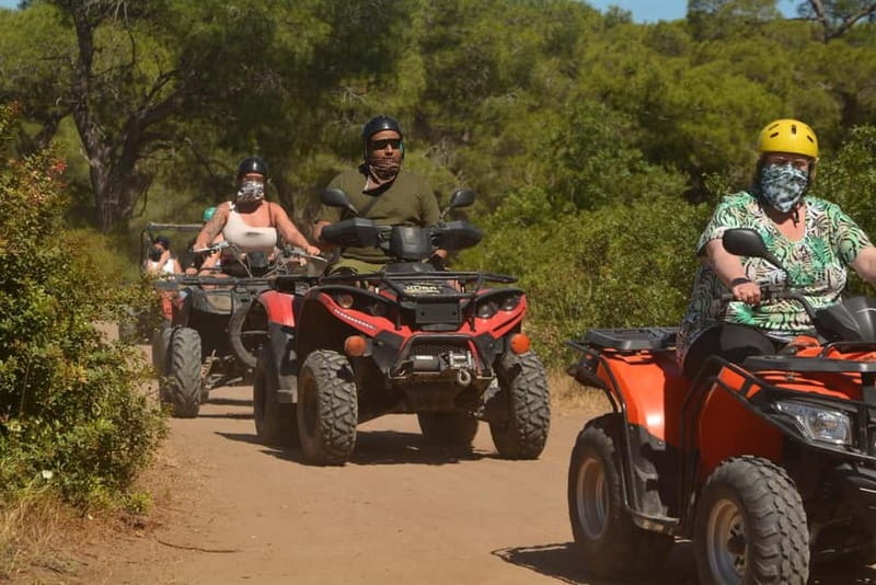 Antalya: Lara Beach Region Quad Safari - How the Quad Safari Works, From Helmet On to Sand Tracks
