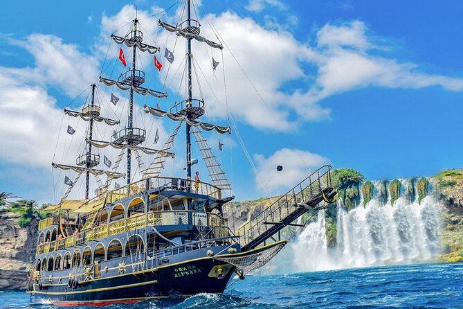 Antalya Lara Pirate Boat Trip w/Soft Drinks, Lunch & Pickup - Key highlights to look for