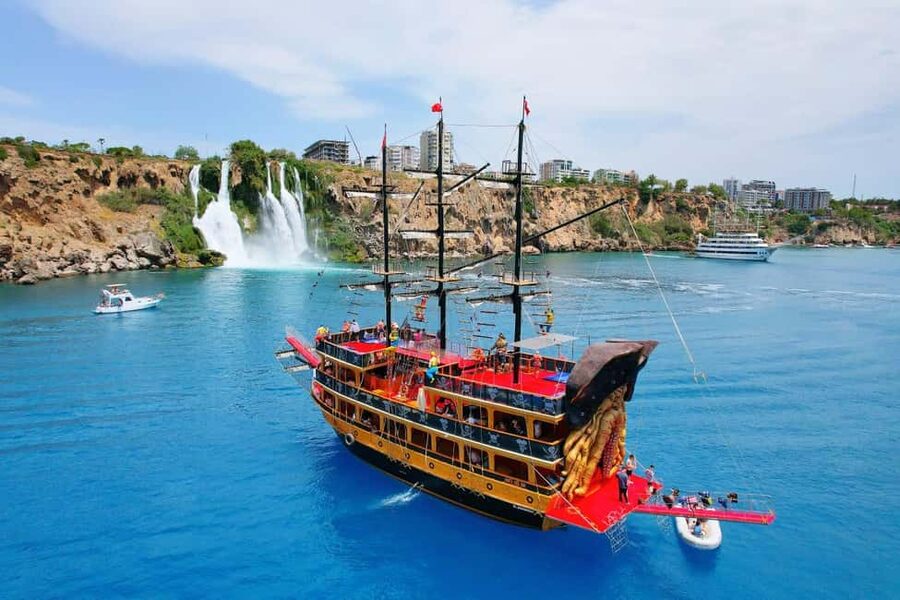Antalya: Lara Pirate Boat Trip with Lunch and Pickup - Getting picked up at your hotel, then straight to the ship