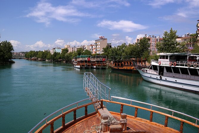 Antalya: Manavgat River Cruise, Waterfalls and Market Tour - Apollo temple and sea turtles: the culture and the quick wow factor