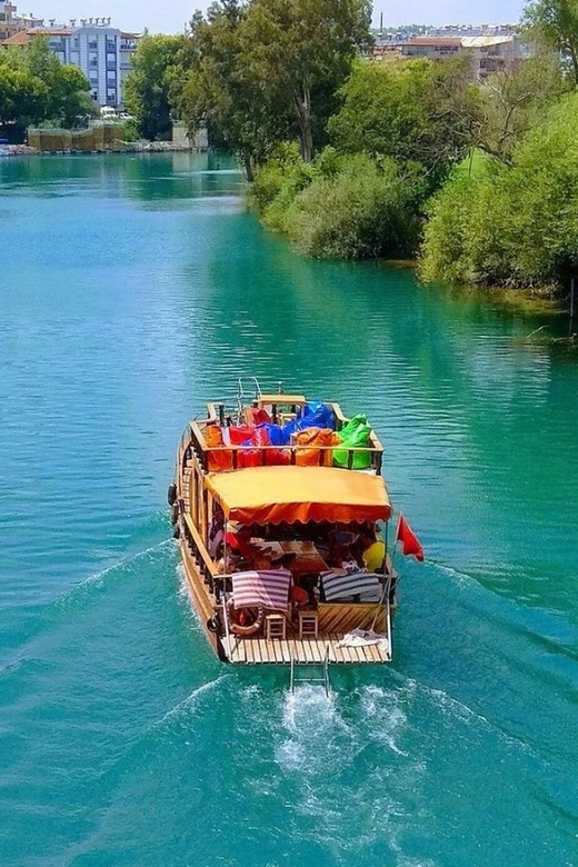 Antalya: Manavgat River Cruise With Waterfall & Bazaar - A river outing built for one day from Antalya