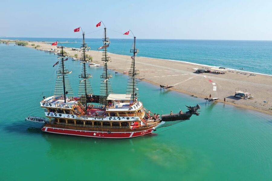 Antalya: Manavgat River Cruise With Waterfall & Bazaar - Manavgat Waterfall: short visit, quick photos, realistic expectations