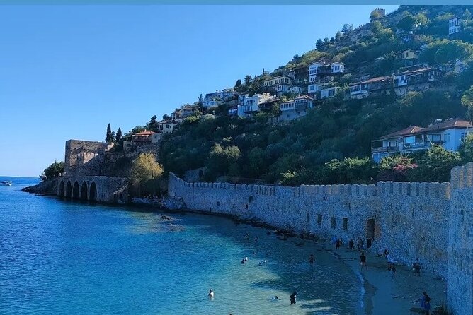 Antalya Old City Tour - Kaleiçi Marina: the steep steps, then a perfect place to pause and look back