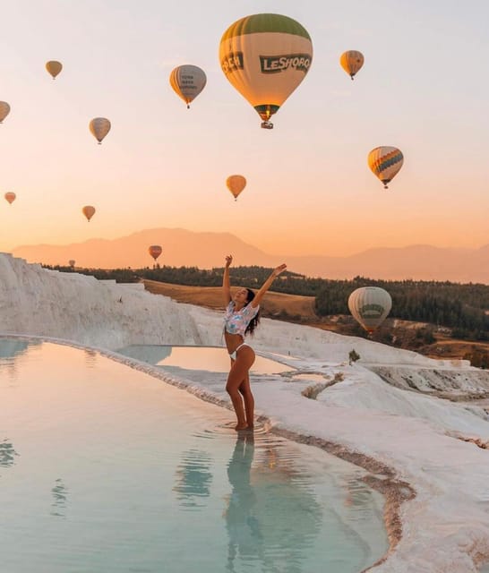 Antalya: Pamukkale Guided Tour With Optional Balloon Flight - The big draw: sunrise balloon over Pamukkale and the view you can’t fake