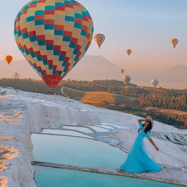 Antalya: Pamukkale Guided Tour With Optional Balloon Flight - Pamukkale terraces on foot, how to get more than selfies
