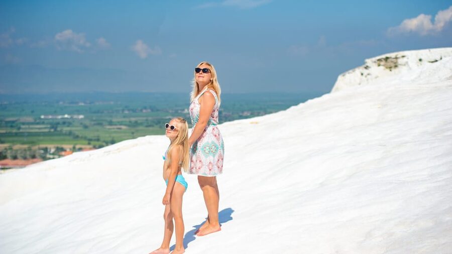 Antalya: Pamukkale Hot Springs & Hierapolis Small Group Tour - Cleopatra’s Pool: Famous Columns, Renovation Reality
