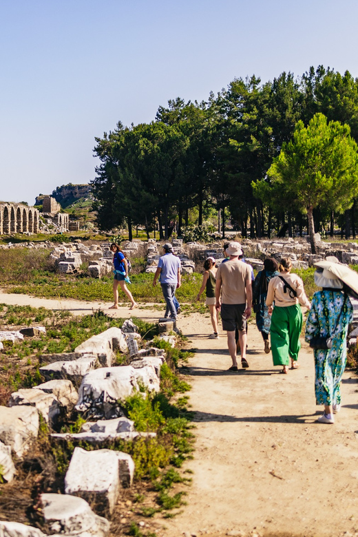 Antalya: Perge, Aspendos, City of Side, and Waterfalls Tour - Aspendos Theater: The 155 AD Amphitheater You Can Still Walk In