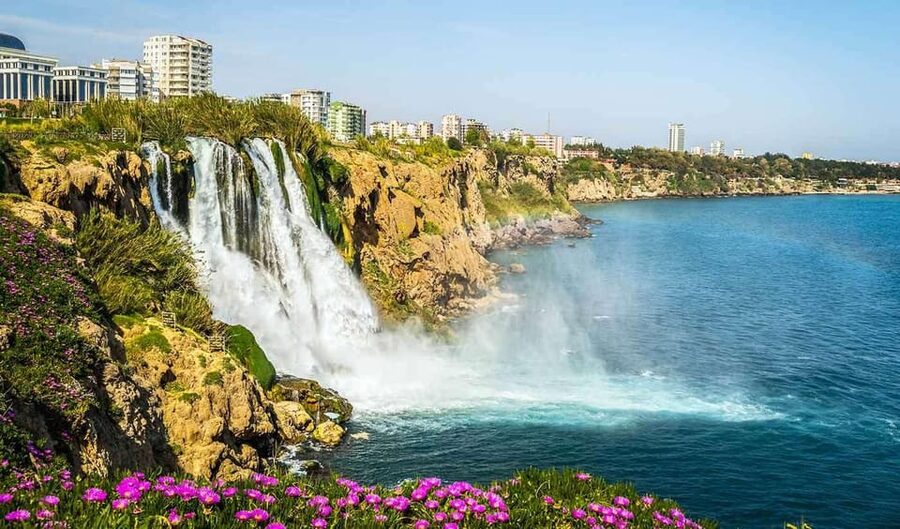 Antalya: Perge Aspendos Side 1 Day Private Tours - Manavgat Waterfalls, a quick nature punctuation mark