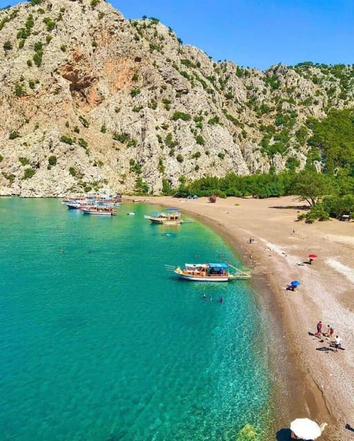 Antalya Porto Genoese-Sazak Bays Boat Trip With Mud Baths - Antalya boat trip route: Porto Genoese to Akseki bays