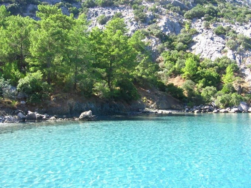 Antalya Porto Genoese-Sazak Bays Boat Trip With Mud Baths - Mud baths: what the experience includes, and what to watch
